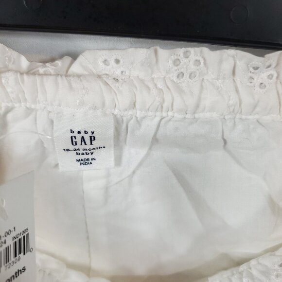 2 Piece Set Floral Print Ruffle Tiered Cami & Eyelet Bubble Shorts Sz 18-24 - Picture 8 of 11